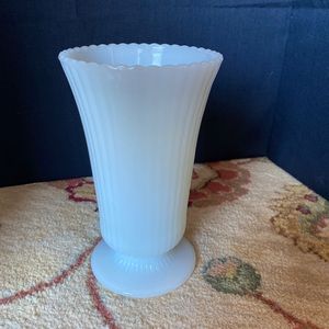 Vintage Milk Glass Vase